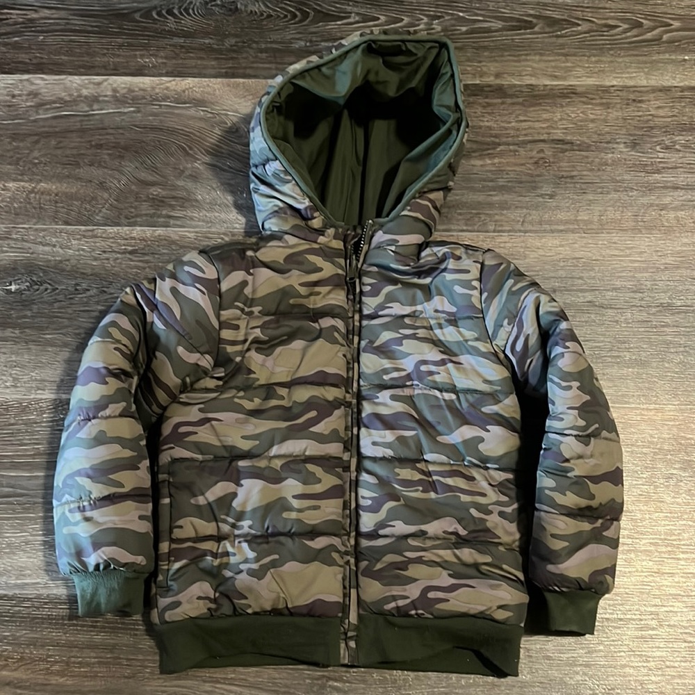 Epic Threads reversible puffer jacket